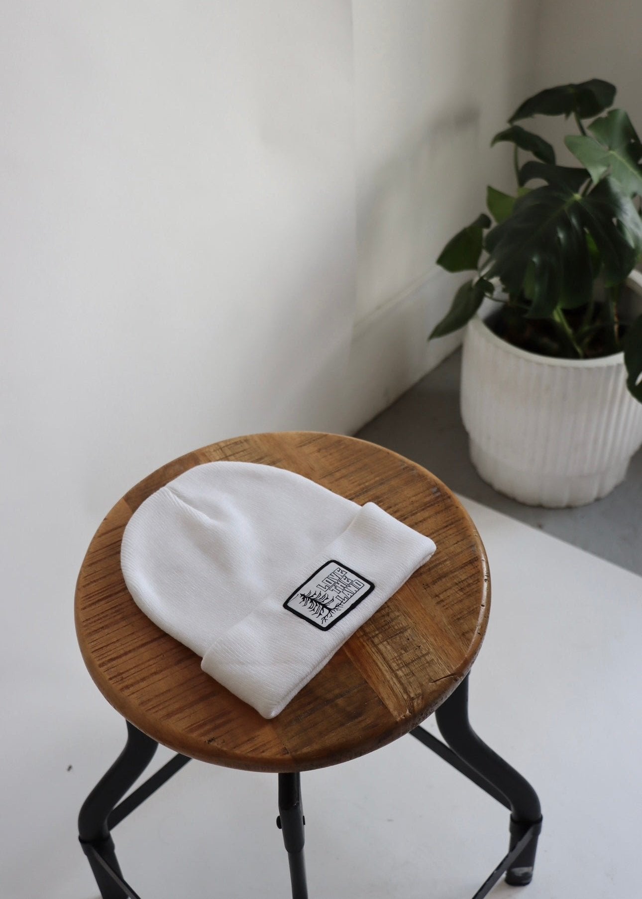 LOVE THE LAND TOQUE - SACRED WHITE