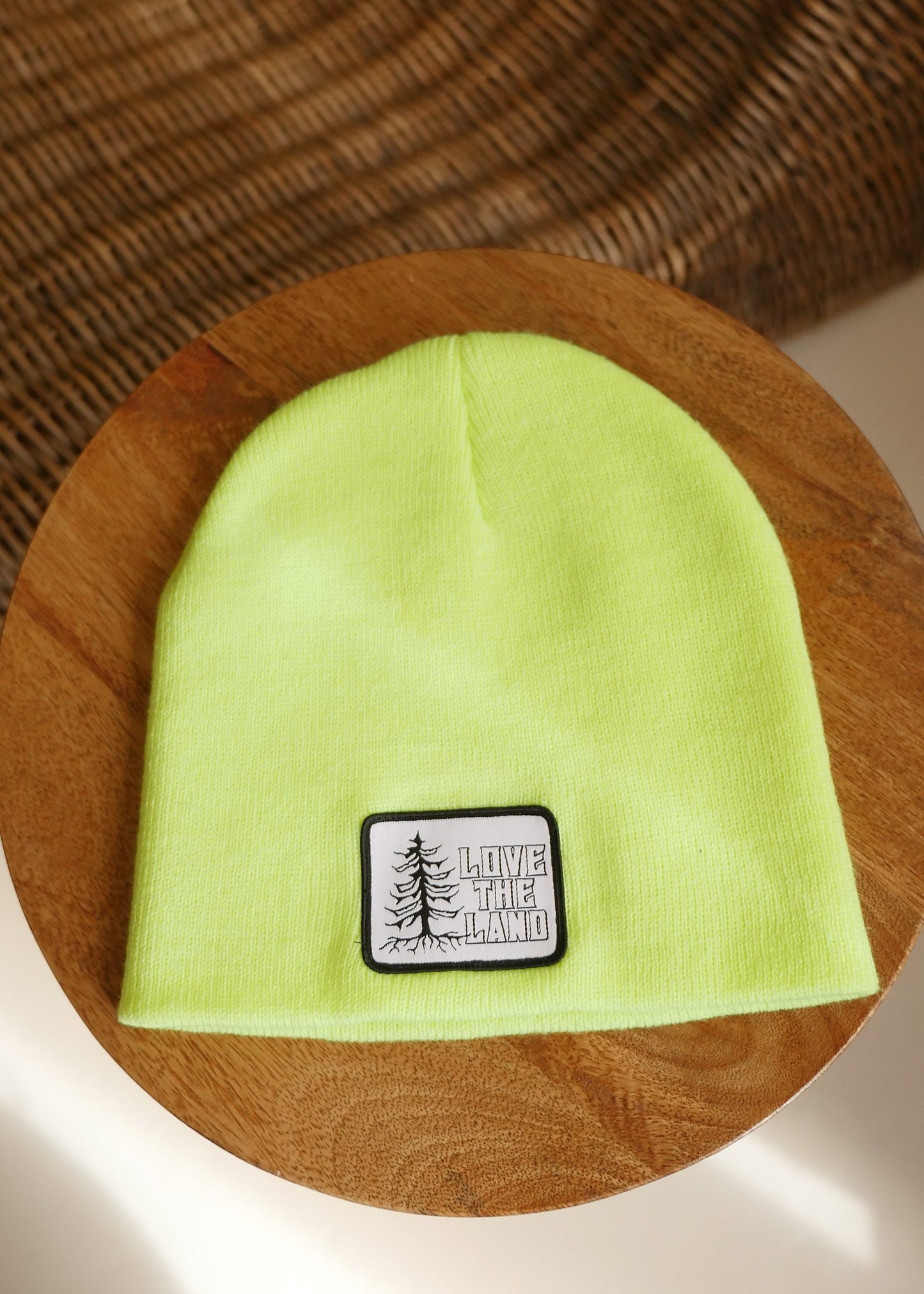 LOVE THE LAND TOQUE / NEON YELLOW